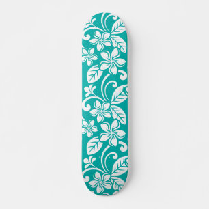 SKATE ILHA PLUMERIA (TURQUOISE)