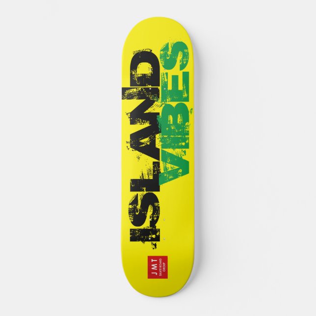SKATE ILHA VIBES  SKATEBOARDS  / JMT SKATEBOARDS (Frente)