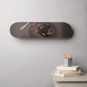 Skate Ilustração de Chocolate Brownie
