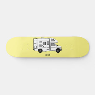 Skate Ilustração de desenho animado de Campervan