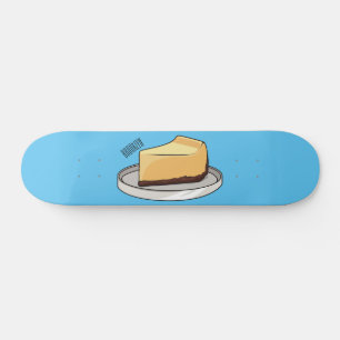 Skate Ilustração de desenho animado de Cheesecake