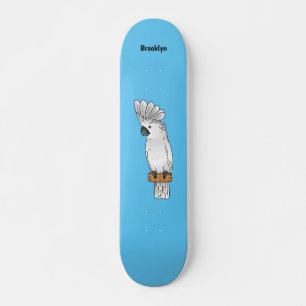 Skate Ilustração de desenho animado de pássaro da catara