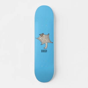 Skate Ilustração de desenho em forma de planador de açúc