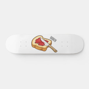 Skate Ilustração de desenho em papel e emperramento