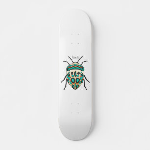 Skate ilustração do desenho animado do inseto Picasso