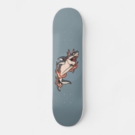 Skate Ilustração do Estilo de Tatuagem de Chamada de Tub