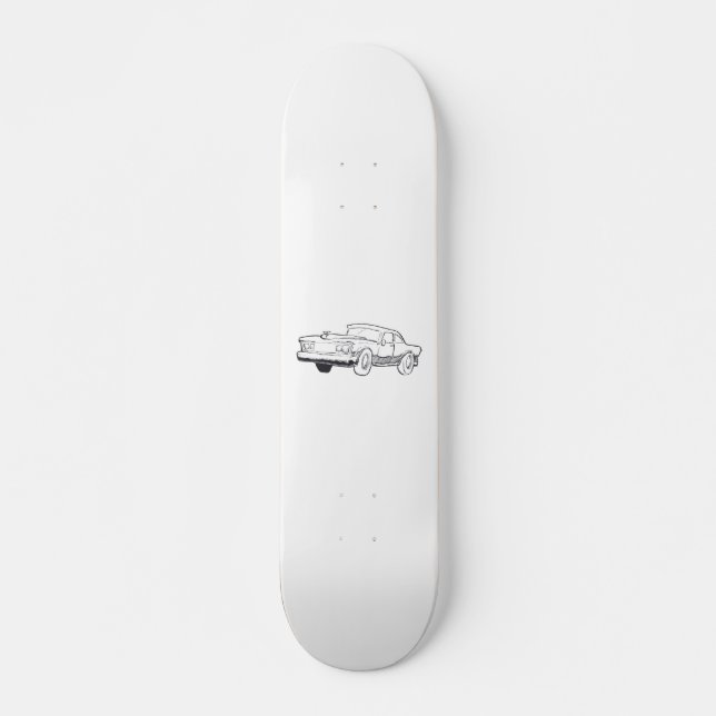 Skate ilustração do veículo (Frente)
