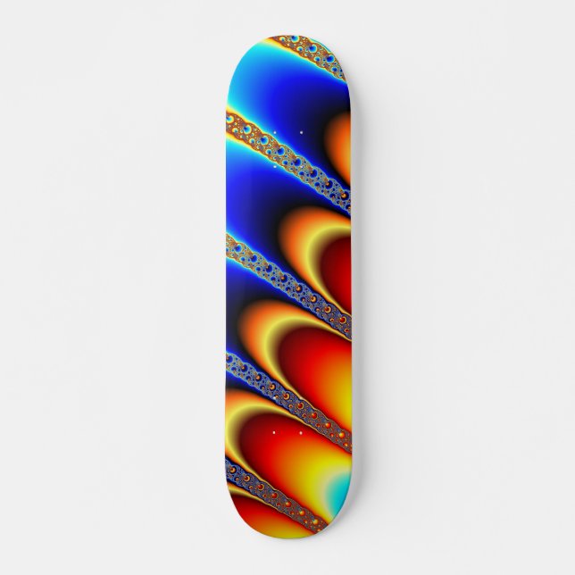 Skate Imagem - Arte Fractal (Frente)