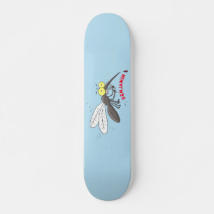 Skate Imagem de desenho animado de insetos mosquitos eng