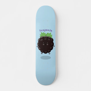 Skate Imagem de desenho animado roxo de amora doce e fel