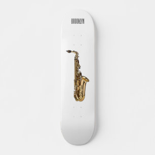 Skate Imagem de desenhos saxofônicos