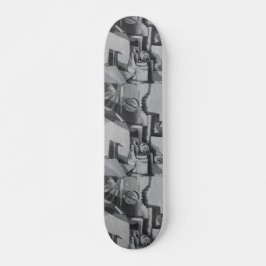Skate Imagem Industrial Abstrata