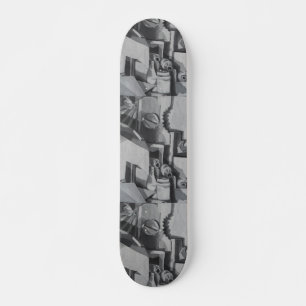 Skate Imagem Industrial Abstrata