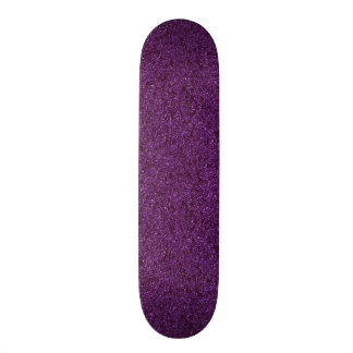 Skate Imagem roxa completa do brilho do conselho do