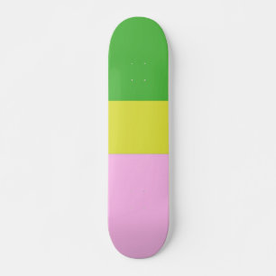 Skate imagem três cores arte