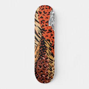 Skate Impressão animal