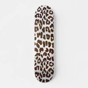 Skate Impressão de Chocolate Leopardo