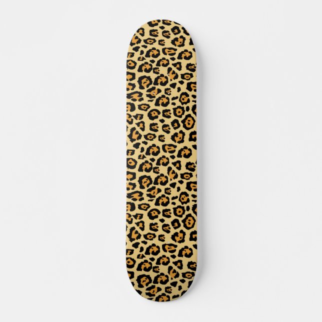Skate Impressão de leopardo (Frente)