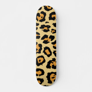 Skate Impressão de Leopardo Bonito
