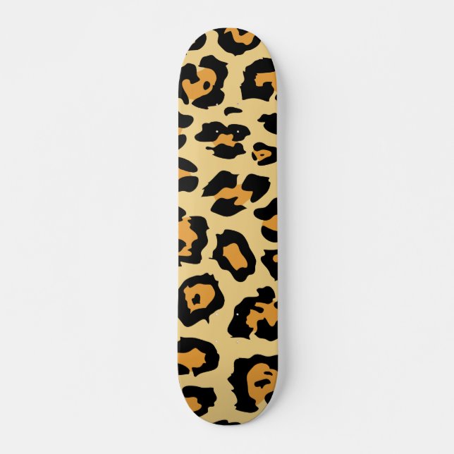 Skate Impressão de Leopardo Bonito (Frente)