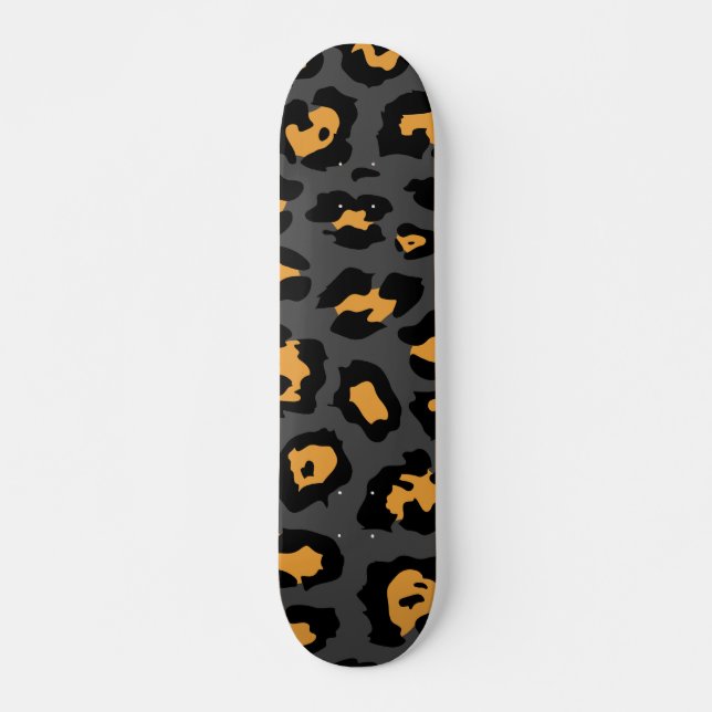 Skate Impressão de Leopardo Bonito (Frente)