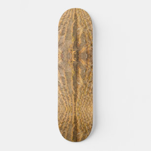 Skate impressão de uma máquina agrícola a bordo de sk