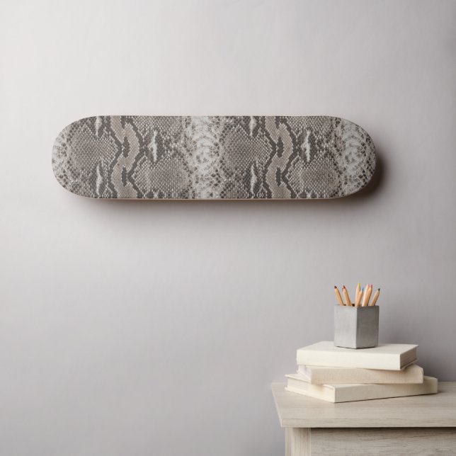 Skate Impressão em animais de pele de Cobra Python (Arte de parede (Horz))