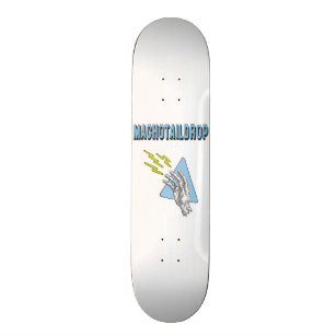 Skate Impressão original 8" de MACHOTAILDROP plataforma