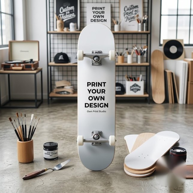Skate Impressão Personalizada | Imprimindo o Meu Sob Enc (Criador carregado)