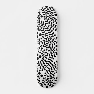 Skate Impressão Preto e Branco Bem Florida