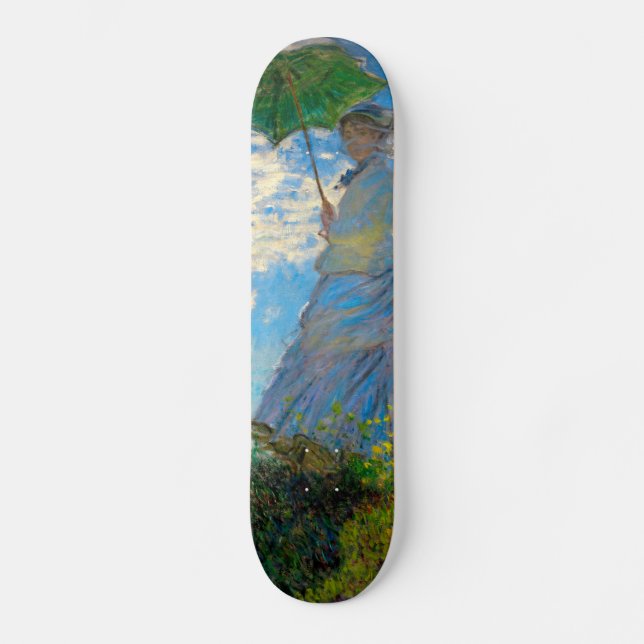 Skate Impressionismo de Monet Woman (Frente)