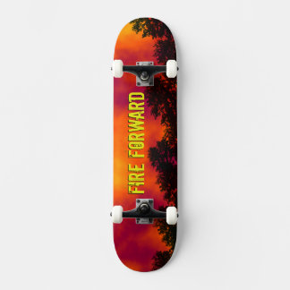 Skate Incêndio Incrível Para A Frente De Fogo