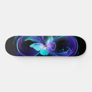 Skate Infinidade brilhante com borboleta mágica