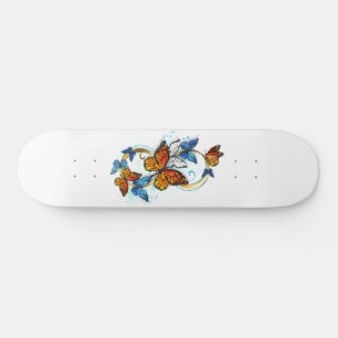 Skate Infinidade de Borboletas Monarca