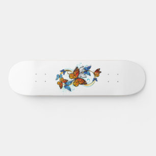 Skate Infinidade de Borboletas Monarca