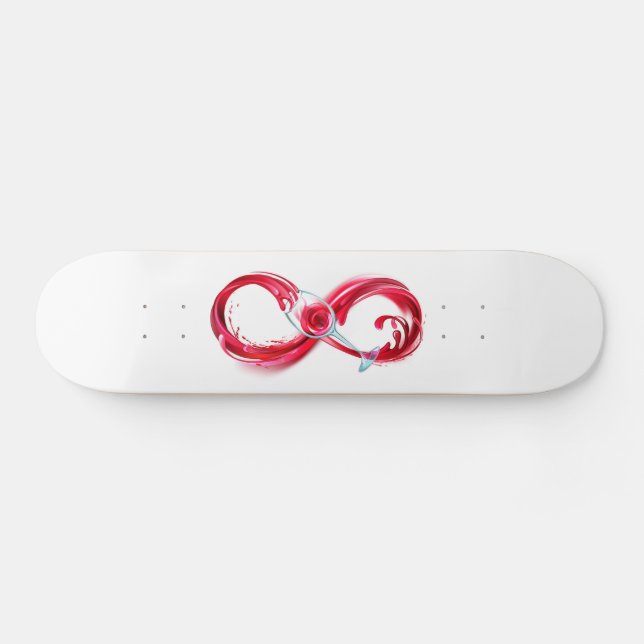 Skate Infinito com Vinho Tinto (Horz)