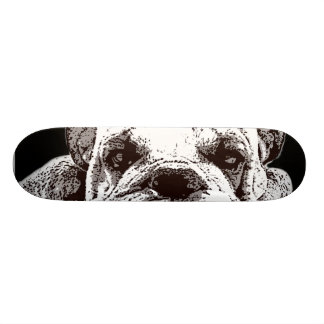 Skate inglês do buldogue