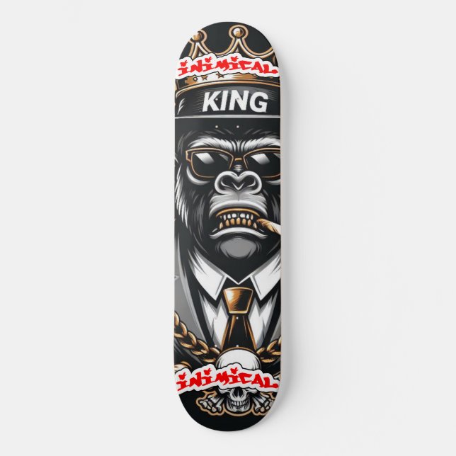 Skate Inimic King Gangster Gorilla (Frente)