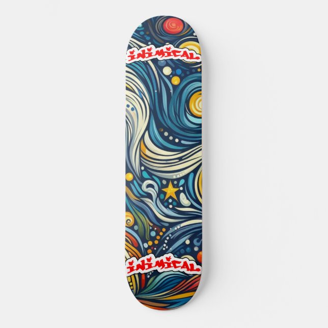 Skate Inimical Van Gogh (Frente)
