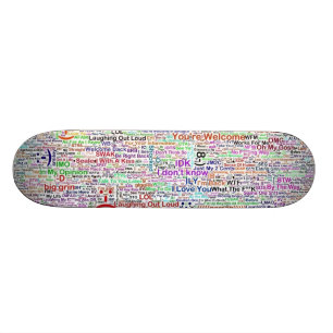 Skate Internet Chat Lingo Art