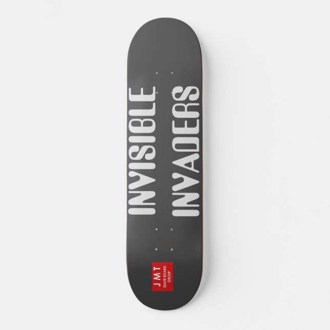 Skate INVASORES INVISÍVEIS / Painéis JMT (Frente)