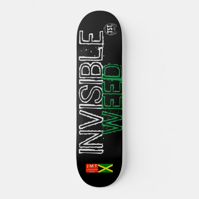 SKATE INVISIBLE WEED SKATEBOARDS / JMT (Frente)