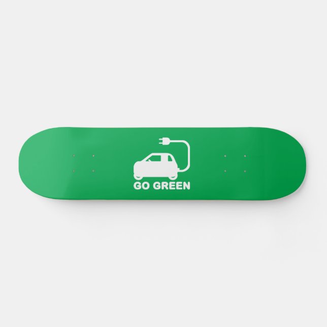 Skate Ir Verde ~ Dirigir Carros Elétricos (Horz)