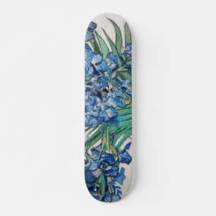 Skate Íris Azuis por Vincent Van Gogh Arte Fino