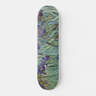 Skate Íris de Van Gogh Pintura Impressionista