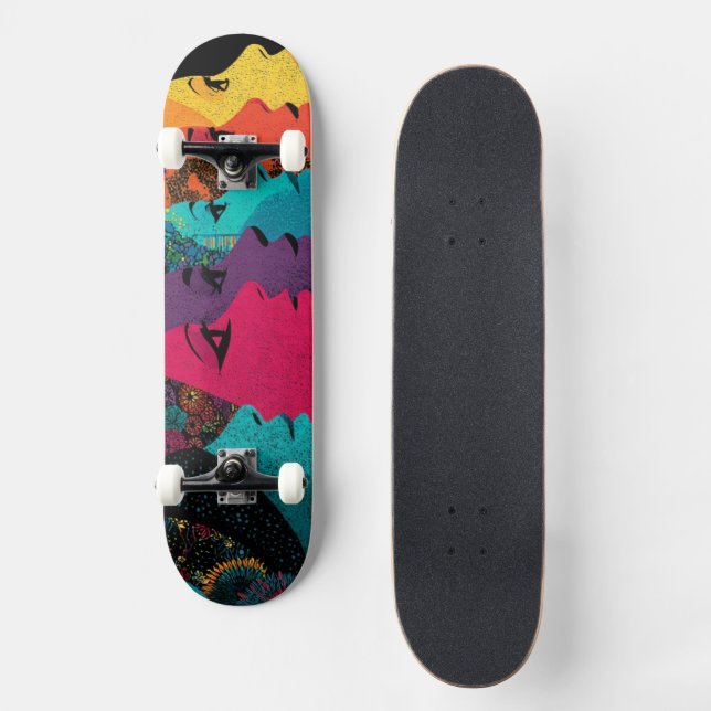 Skate Irmandade contemplando o infinito (Frente)