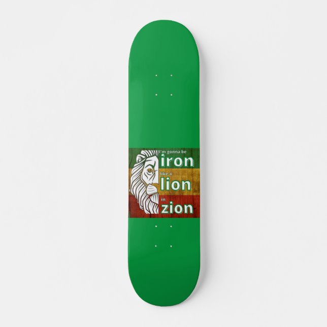 skate "IRON LION" (Frente)