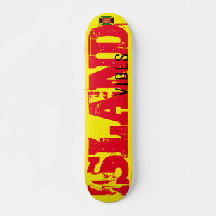 Skate ISLAND VIBES JMT USA Skateboard, 7¾" Deck