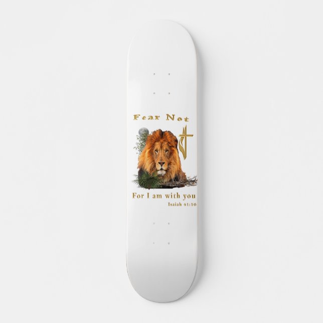 Skate Itens Isaiah 41:10 (Frente)