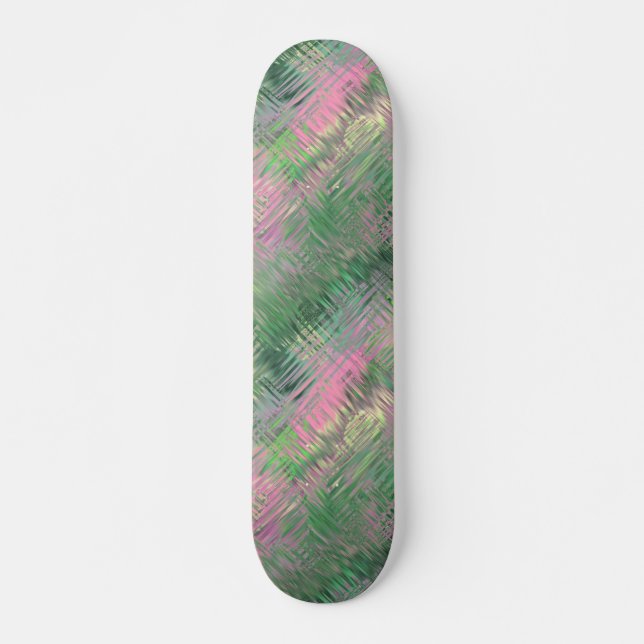Skate Jade Green Crystal Gel Pattern (Frente)